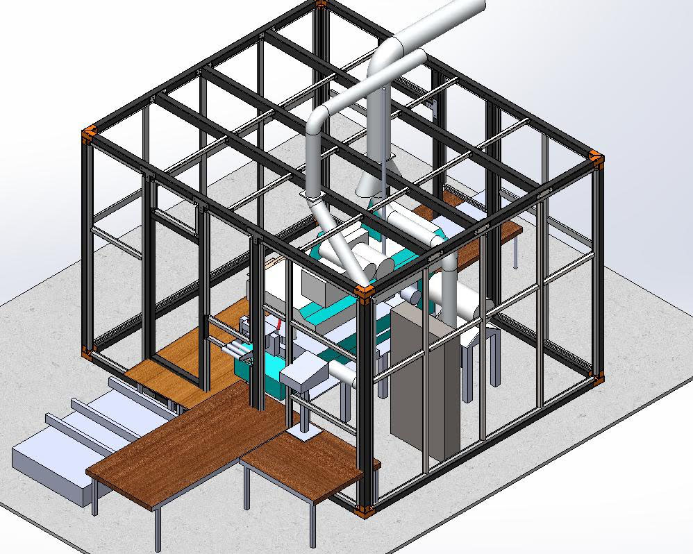 Soundproofing Booth for Gorinvest JSC