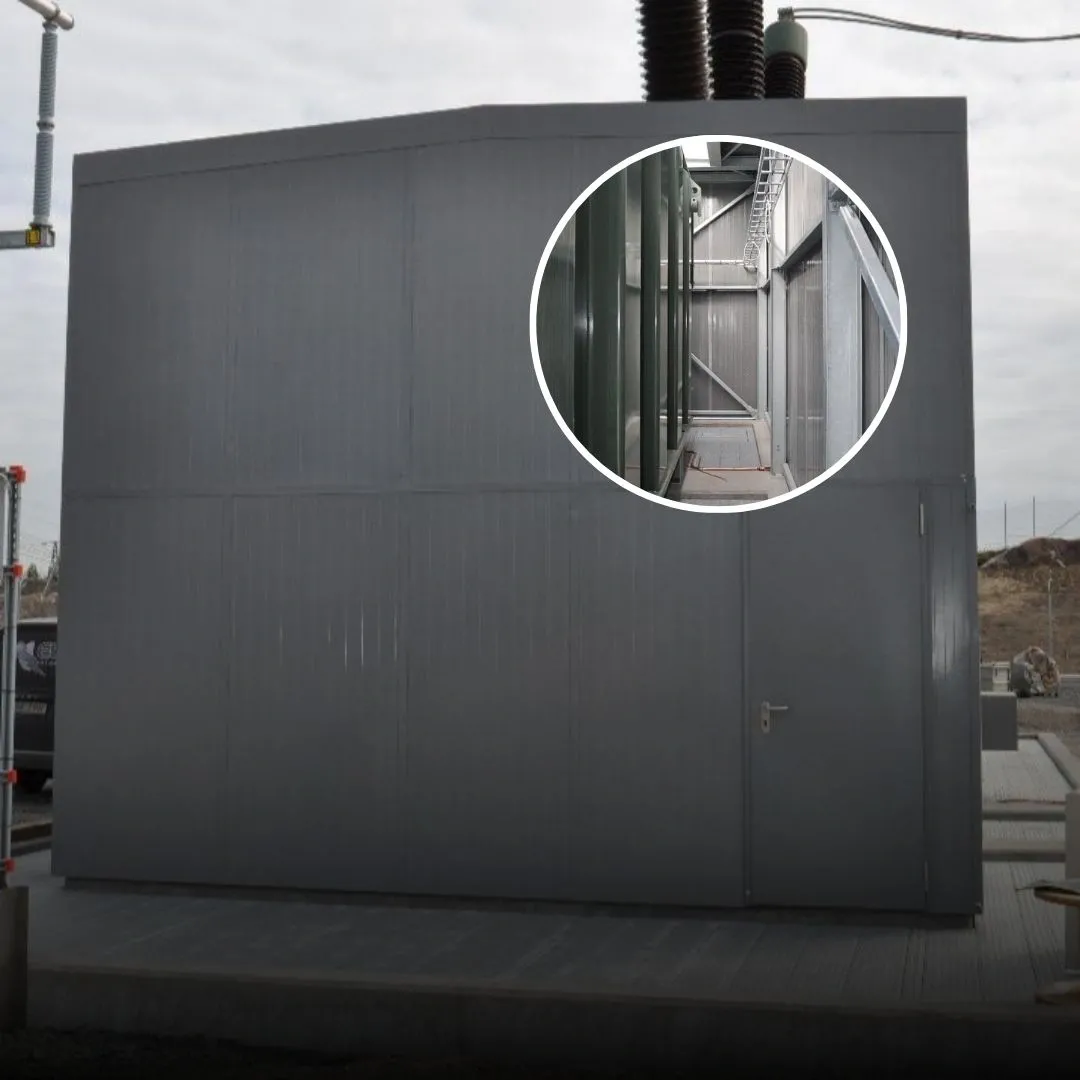 Soundproofing Enclosure for 400 kV Station in Tenhult