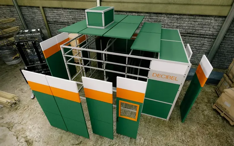 Soundproofing Booth for Gorinvest JSC