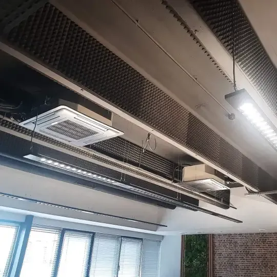 Acoustic Treatment of Logistical Base Office Space