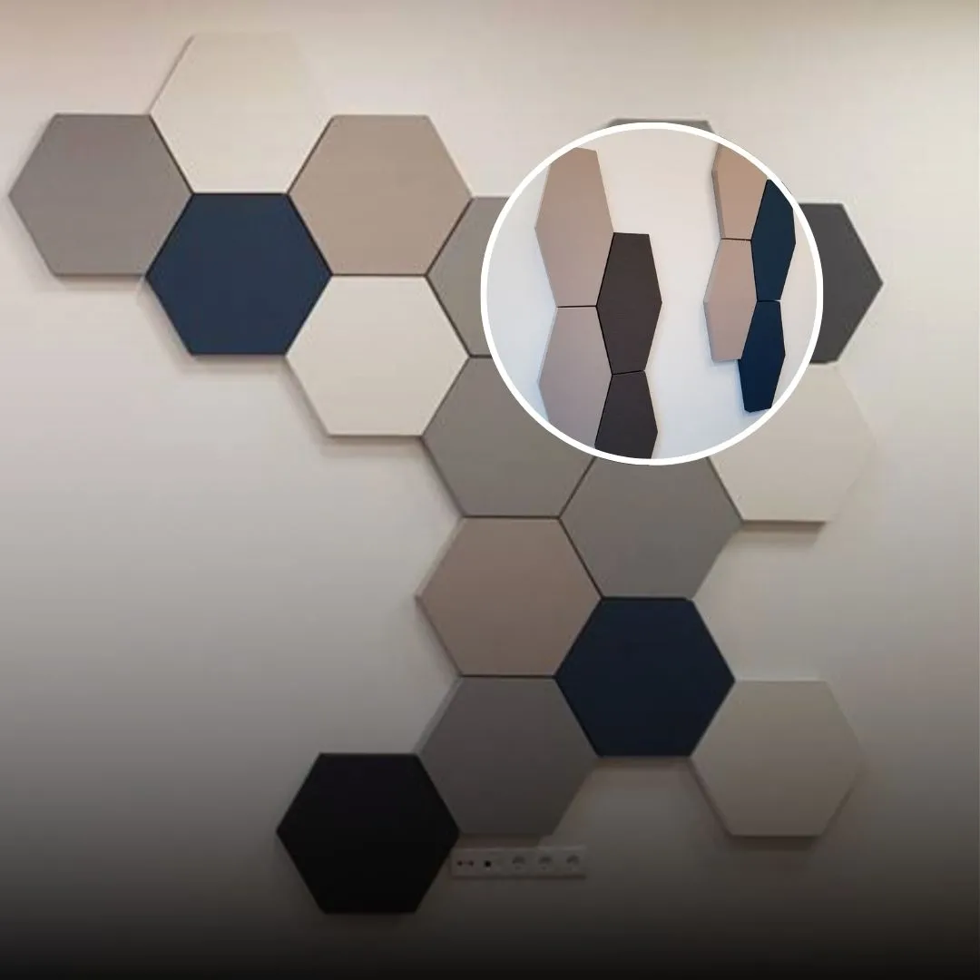 Office acoustic panels installed in Iceland